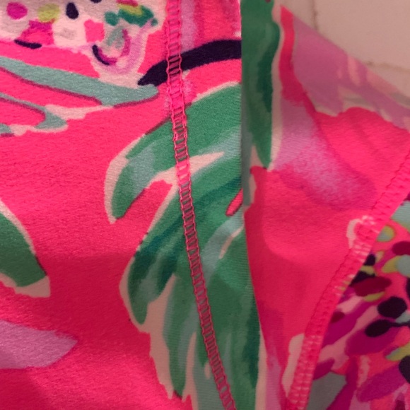 EEEUC SMALL, Lilly Pulitzer Mayans Cockatoo Pink Paws for a Cause Luxletic Skort - Picture 6 of 7